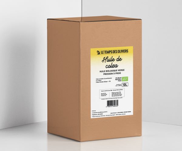 Huile vierge de colza bio - 1