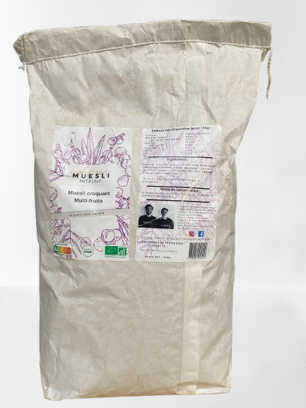 Muesli quotidien multifruits bio - 1