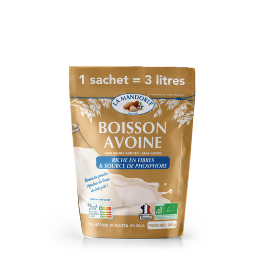 La Mandorle -- DDM 28.03.2025 Boisson avoine bio - 240 g