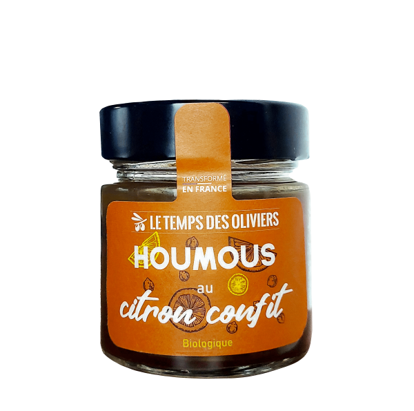 Houmous au citron confit bio - 1