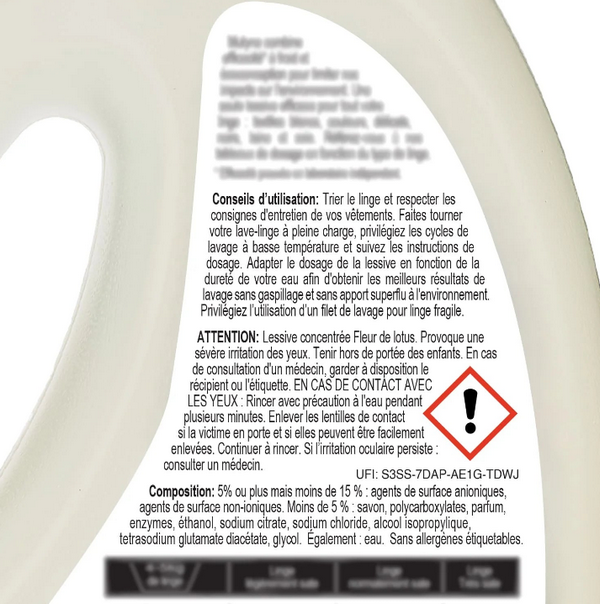 Lessive ecocert fleur de lotus vrac - 3