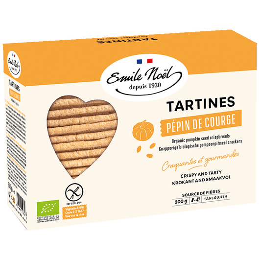 émile Noël -- Tartines sans gluten courge bio - 200 g