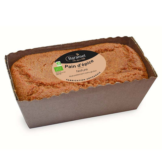 Baramel -- Pain d'épice nature bio (naturellement sans gluten) - 270 g